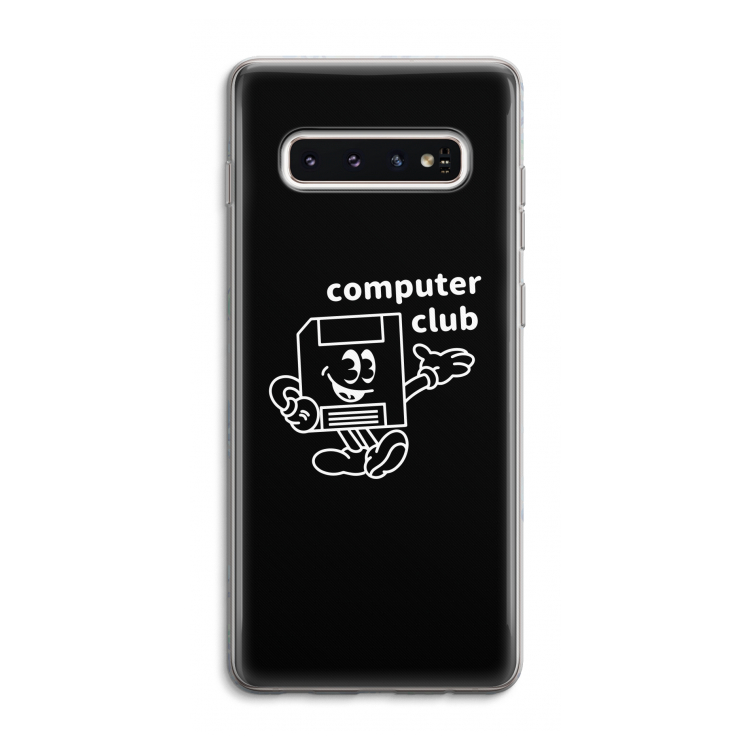 Floppyhead: Samsung Galaxy S10 4G Transparant Hoesje