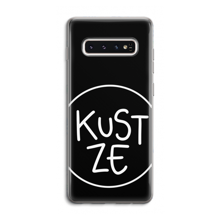 KUST ZE: Samsung Galaxy S10 4G Transparant Hoesje