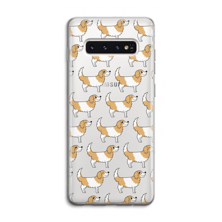 Doggy: Samsung Galaxy S10 4G Transparant Hoesje
