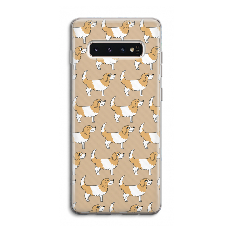Doggy: Samsung Galaxy S10 4G Transparant Hoesje