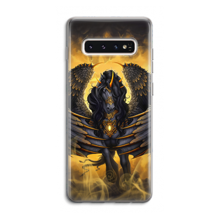 Pegasus: Samsung Galaxy S10 4G Transparant Hoesje