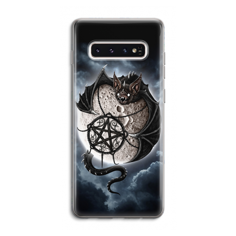 Volle maan: Samsung Galaxy S10 4G Transparant Hoesje