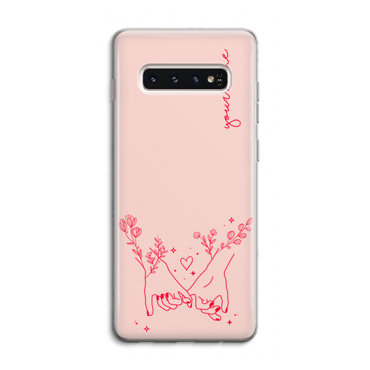 Best Friends: Samsung Galaxy S10 4G Transparant Hoesje