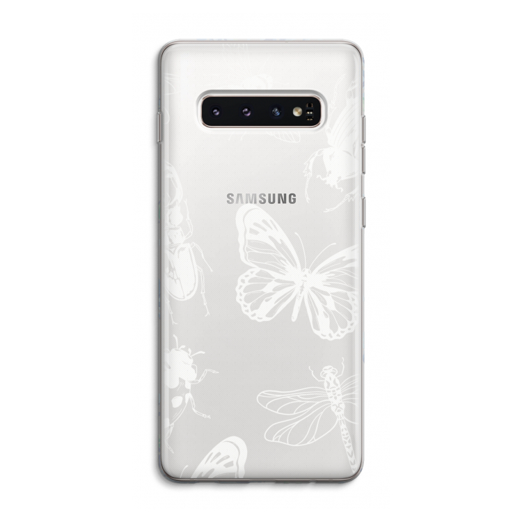 Tiny Bugs: Samsung Galaxy S10 4G Transparant Hoesje