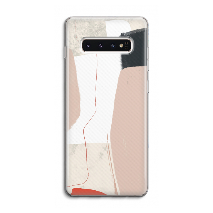 Lava: Samsung Galaxy S10 4G Transparant Hoesje