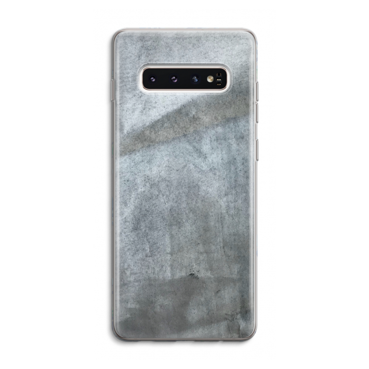 Grey Stone: Samsung Galaxy S10 4G Transparant Hoesje