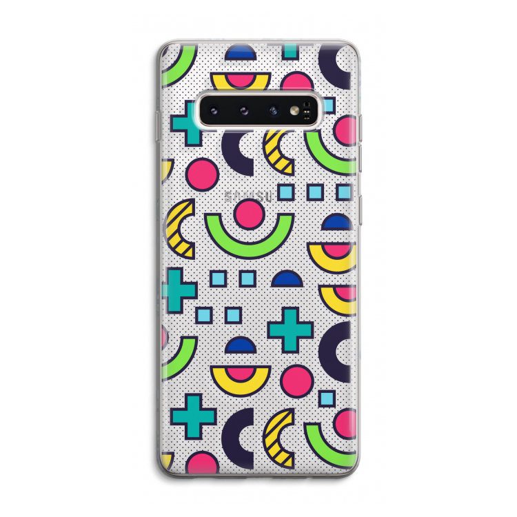 8-bit N°6: Samsung Galaxy S10 4G Transparant Hoesje