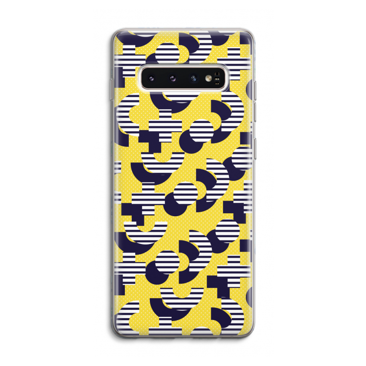 8-bit N°3: Samsung Galaxy S10 4G Transparant Hoesje