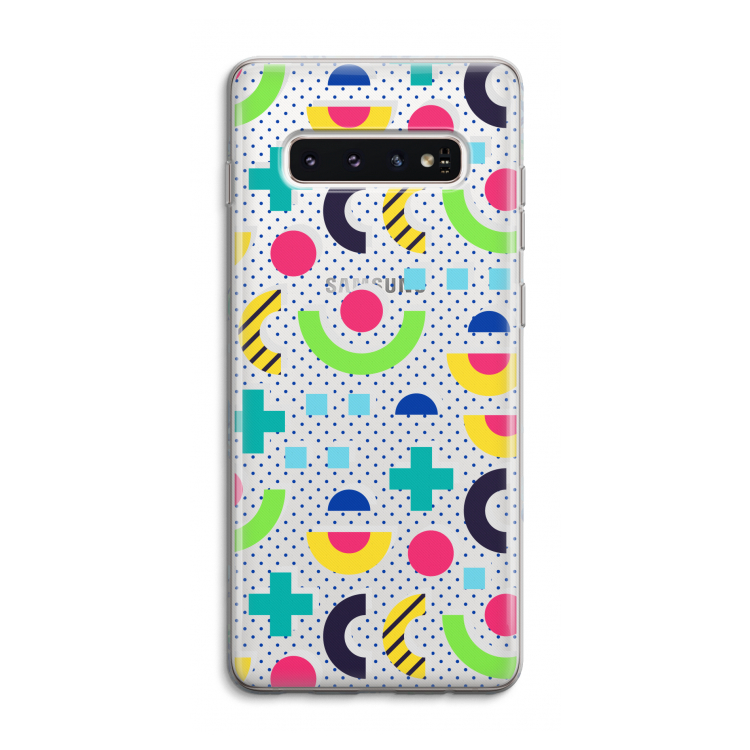 8-bit N°1: Samsung Galaxy S10 4G Transparant Hoesje