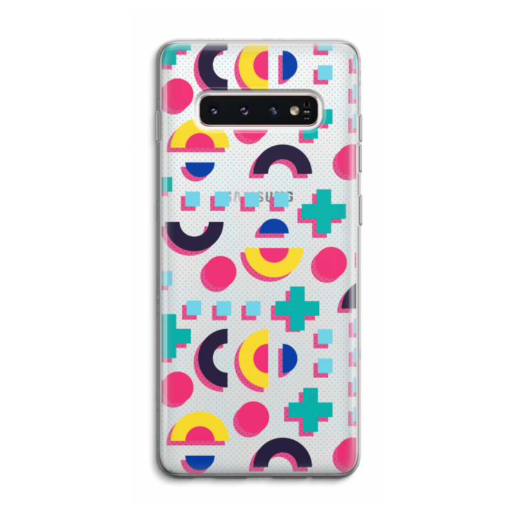 8-bit N°2: Samsung Galaxy S10 4G Transparant Hoesje