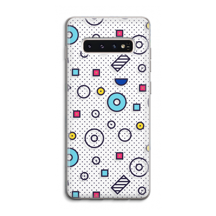 8-bit N°9: Samsung Galaxy S10 4G Transparant Hoesje