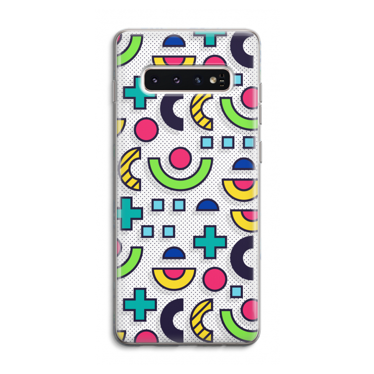 8-bit N°6: Samsung Galaxy S10 4G Transparant Hoesje