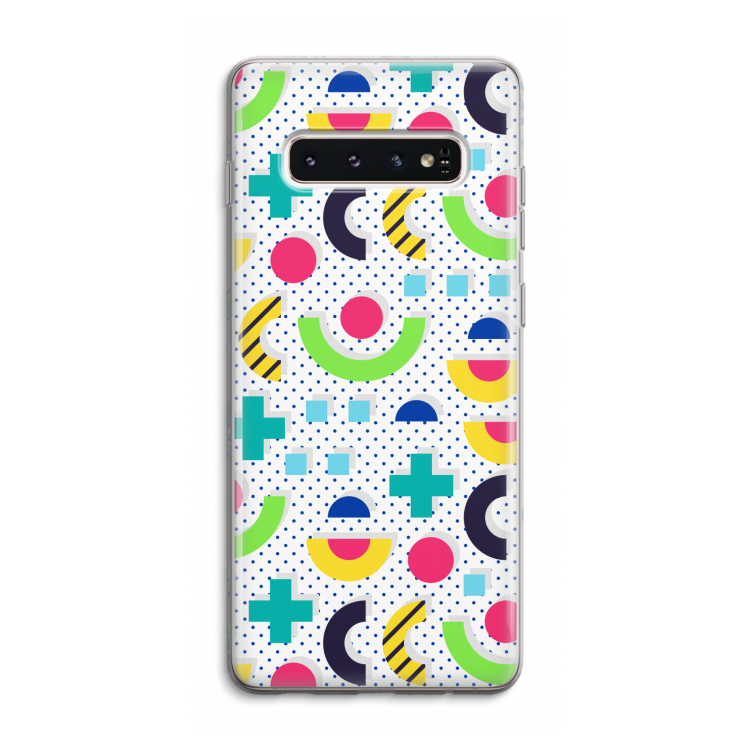 8-bit N°1: Samsung Galaxy S10 4G Transparant Hoesje
