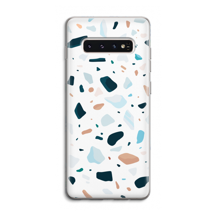 Terrazzo N°13: Samsung Galaxy S10 4G Transparant Hoesje
