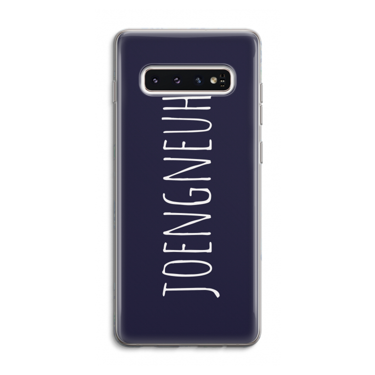 Joengneuh!: Samsung Galaxy S10 4G Transparant Hoesje