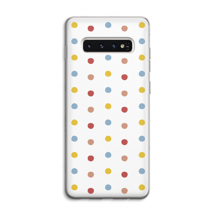 Bollen: Samsung Galaxy S10 4G Transparant Hoesje