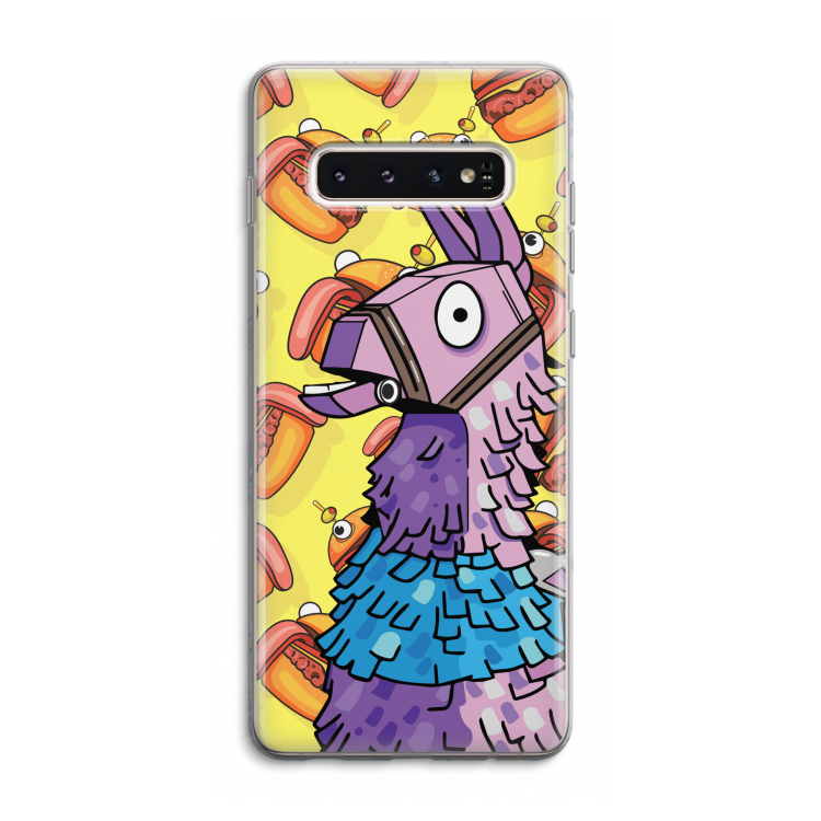 Loot Burger: Samsung Galaxy S10 4G Transparant Hoesje