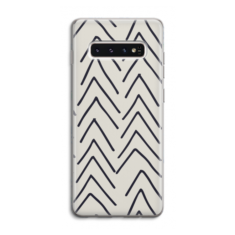 Marrakech Arrows: Samsung Galaxy S10 4G Transparant Hoesje