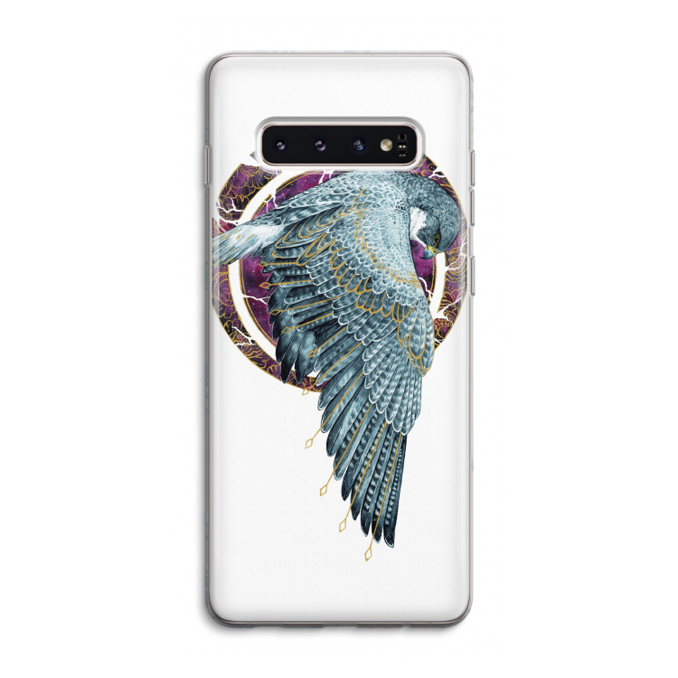 Golden Falcon: Samsung Galaxy S10 4G Transparant Hoesje