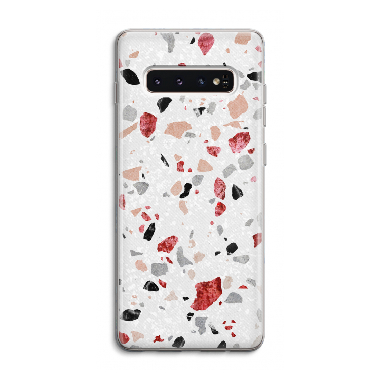 Terrazzo N°12: Samsung Galaxy S10 4G Transparant Hoesje