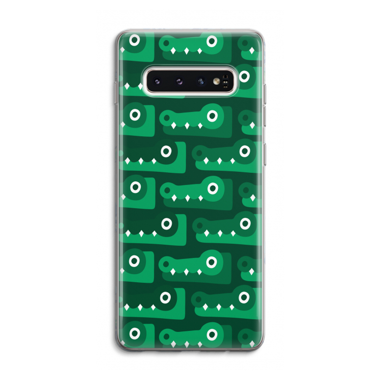 Crocs: Samsung Galaxy S10 4G Transparant Hoesje