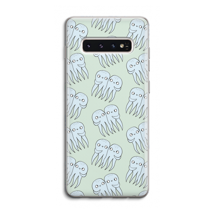 Octopussen: Samsung Galaxy S10 4G Transparant Hoesje