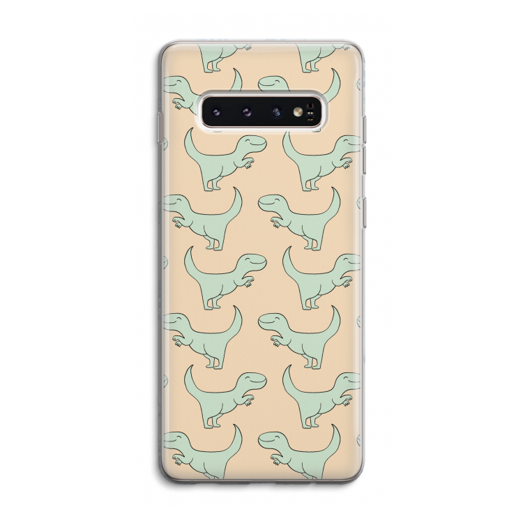 Dinos: Samsung Galaxy S10 4G Transparant Hoesje