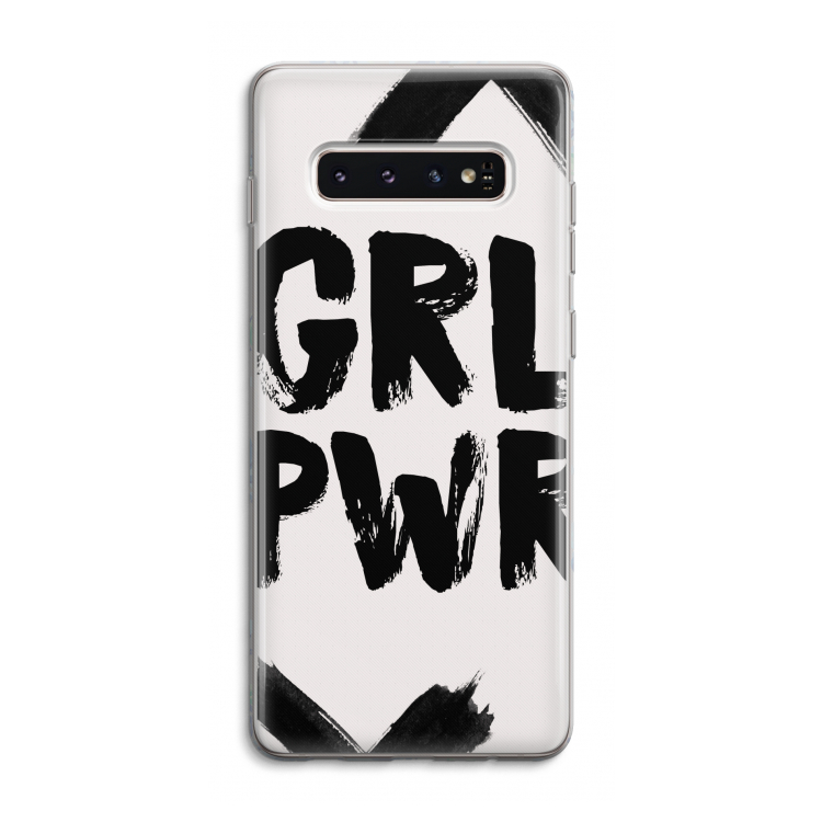 Girl Power #2: Samsung Galaxy S10 4G Transparant Hoesje