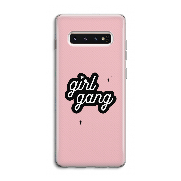 Girl Gang: Samsung Galaxy S10 4G Transparant Hoesje
