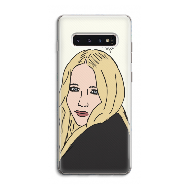 Mary Kate: Samsung Galaxy S10 4G Transparant Hoesje