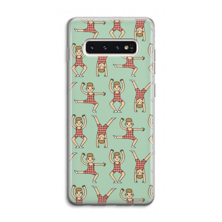 Gymboys: Samsung Galaxy S10 4G Transparant Hoesje