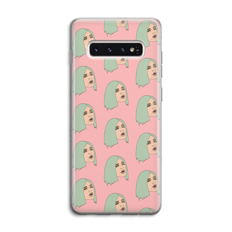 King Kylie: Samsung Galaxy S10 4G Transparant Hoesje