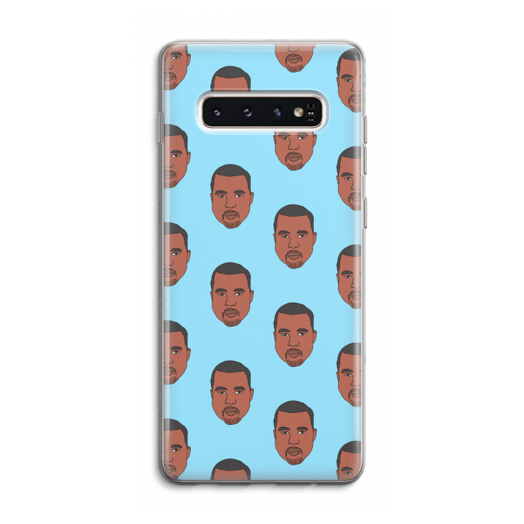 Kanye Call Me?: Samsung Galaxy S10 4G Transparant Hoesje