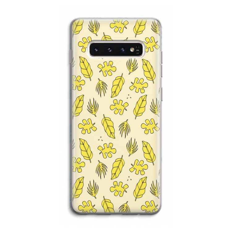 Herfst: Samsung Galaxy S10 4G Transparant Hoesje