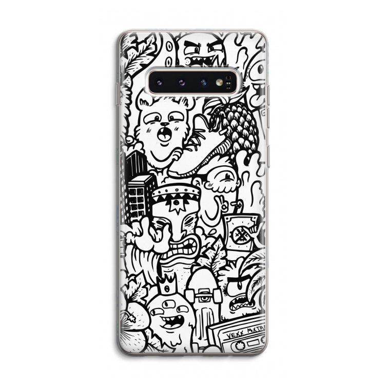 Vexx Mixtape #2: Samsung Galaxy S10 4G Transparant Hoesje