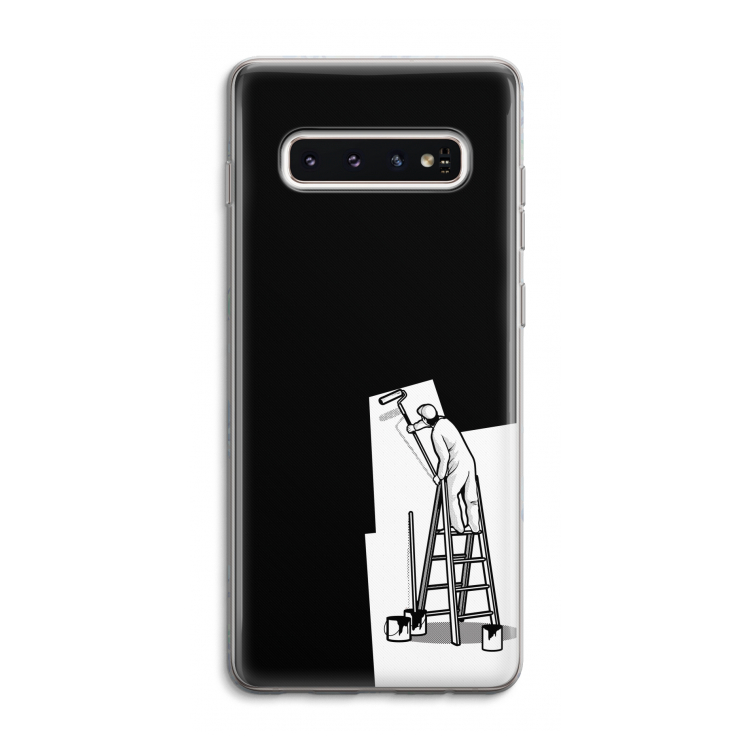Musketon Painter: Samsung Galaxy S10 4G Transparant Hoesje