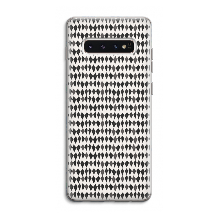 Crazy shapes: Samsung Galaxy S10 4G Transparant Hoesje