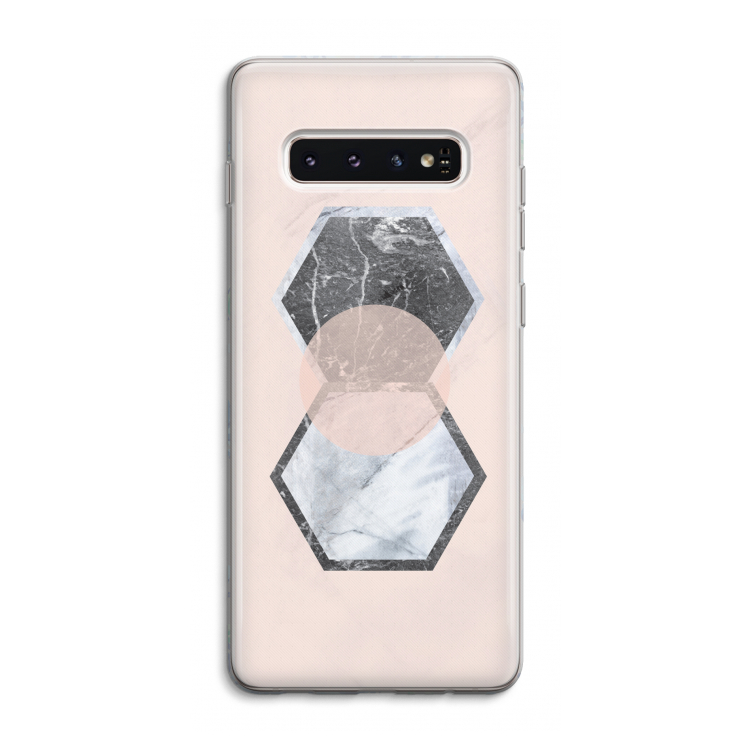 Creatieve toets: Samsung Galaxy S10 4G Transparant Hoesje
