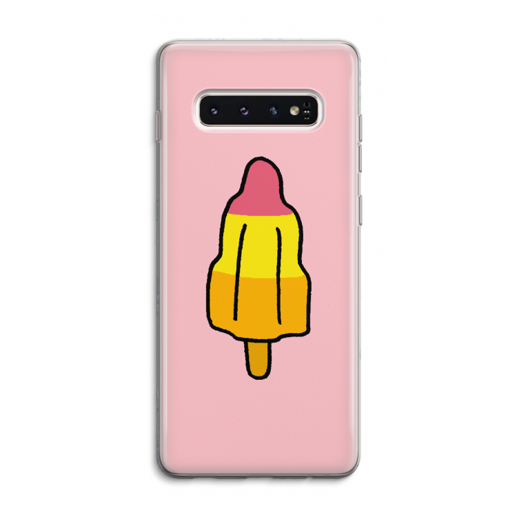 Raketijsje: Samsung Galaxy S10 4G Transparant Hoesje