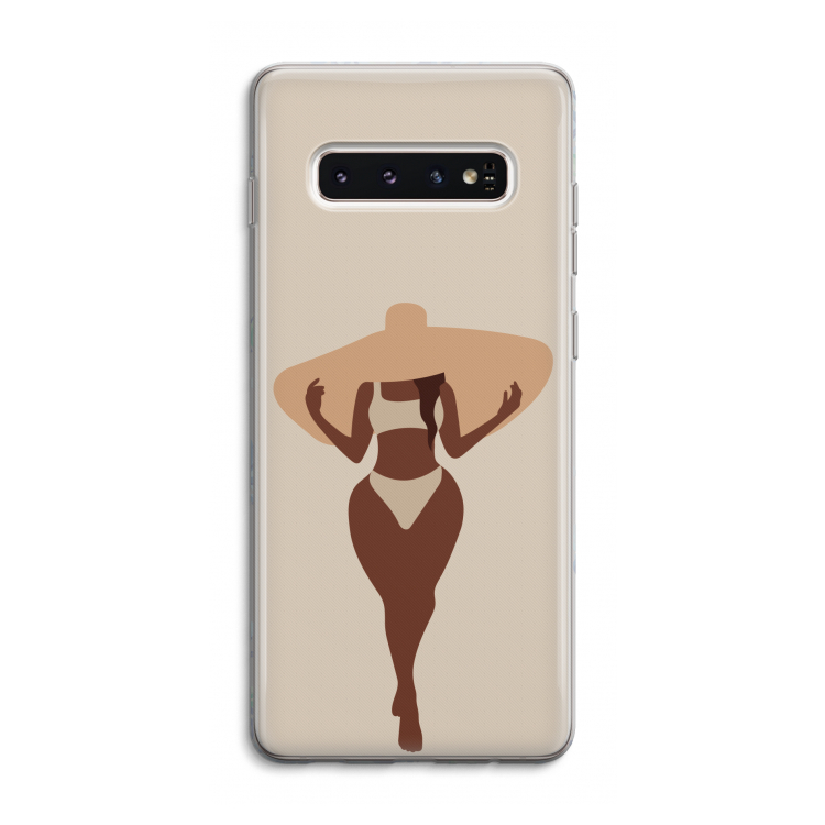 Let's get salty: Samsung Galaxy S10 4G Transparant Hoesje