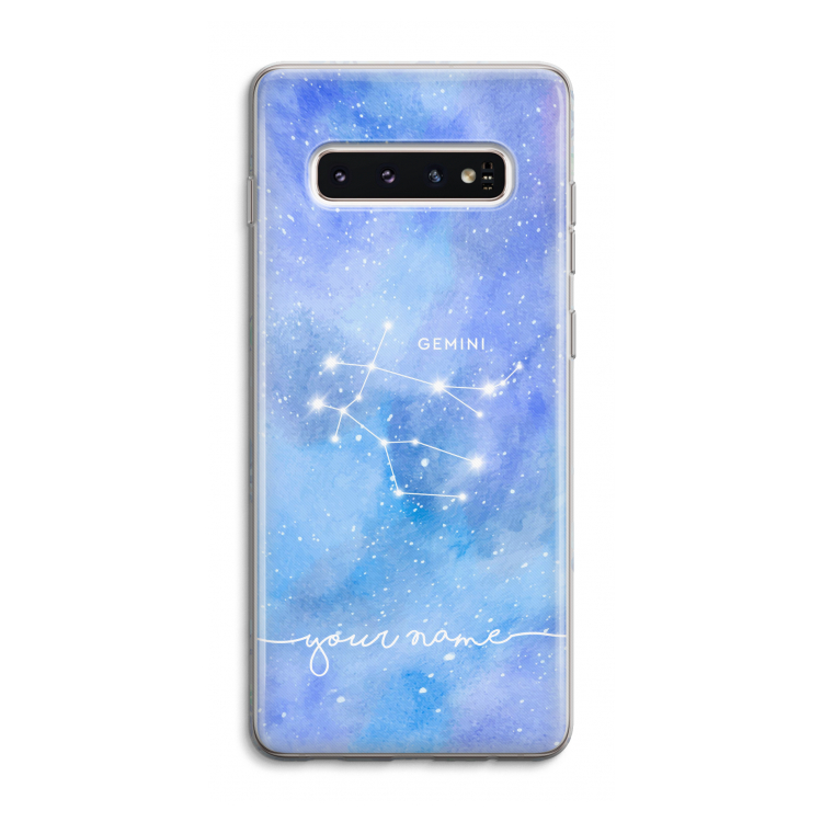 Sterrenbeeld - Licht: Samsung Galaxy S10 4G Transparant Hoesje
