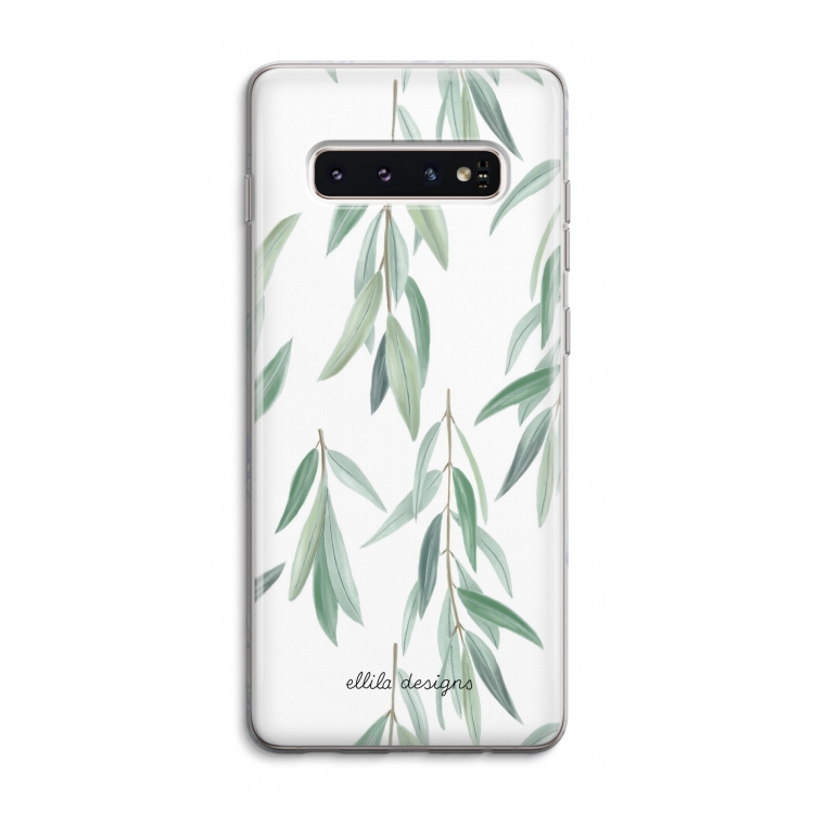 Branch up your life: Samsung Galaxy S10 4G Transparant Hoesje