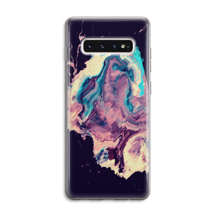 Cosmic Silence: Samsung Galaxy S10 4G Transparant Hoesje