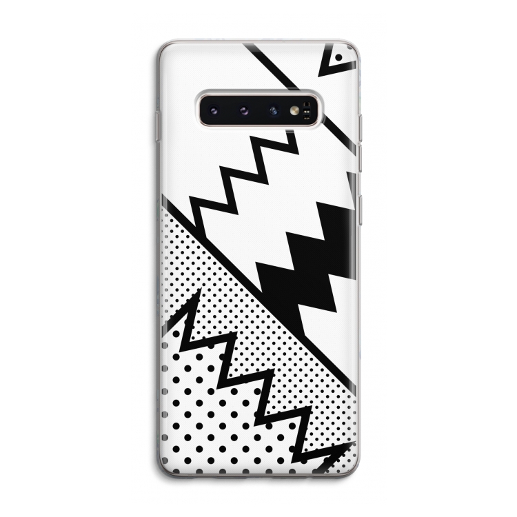 Pop Art #5: Samsung Galaxy S10 4G Transparant Hoesje