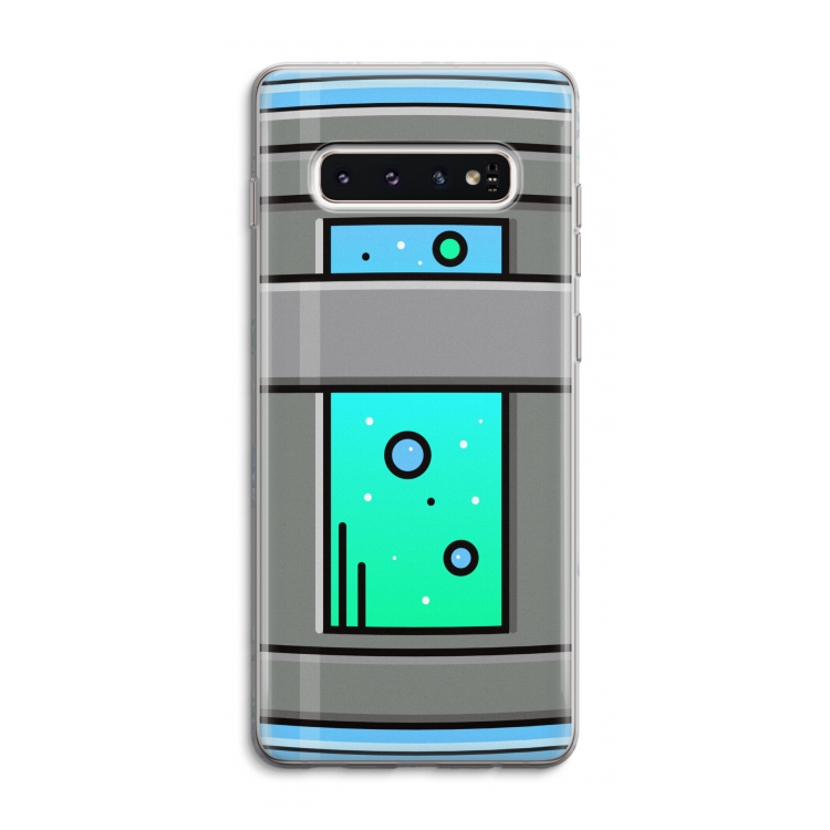 Chug Bottle: Samsung Galaxy S10 4G Transparant Hoesje