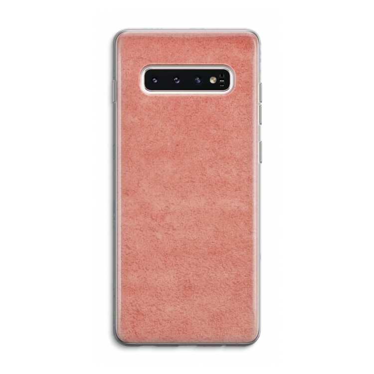 Marrakech Walls: Samsung Galaxy S10 4G Transparant Hoesje
