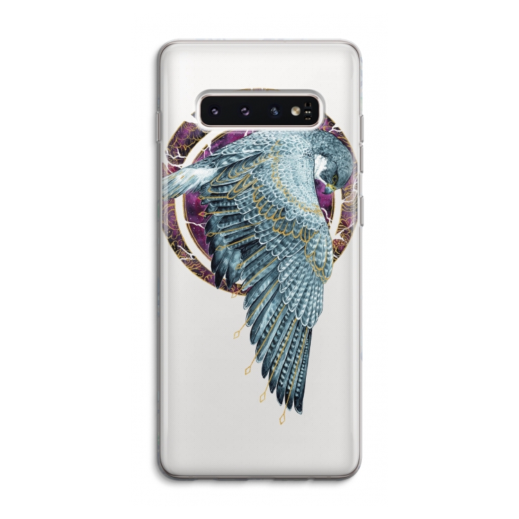 Golden Falcon: Samsung Galaxy S10 4G Transparant Hoesje