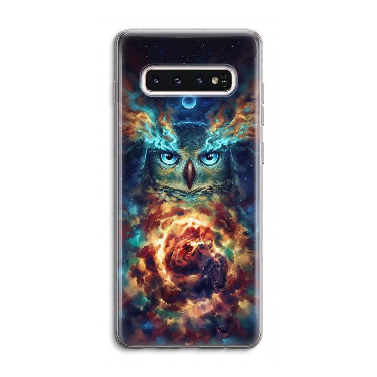 Aurowla: Samsung Galaxy S10 4G Transparant Hoesje