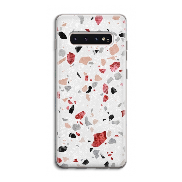 Terrazzo N°12: Samsung Galaxy S10 4G Transparant Hoesje