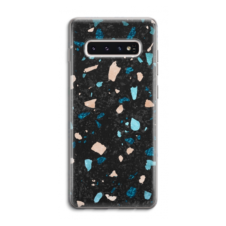 Terrazzo N°11: Samsung Galaxy S10 4G Transparant Hoesje